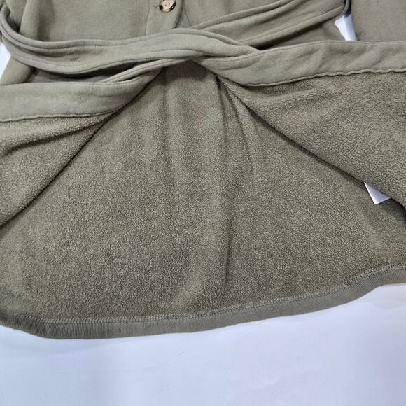 Tularosa Belted Cardigan in Olive Green XXS - Picture 7 of 12